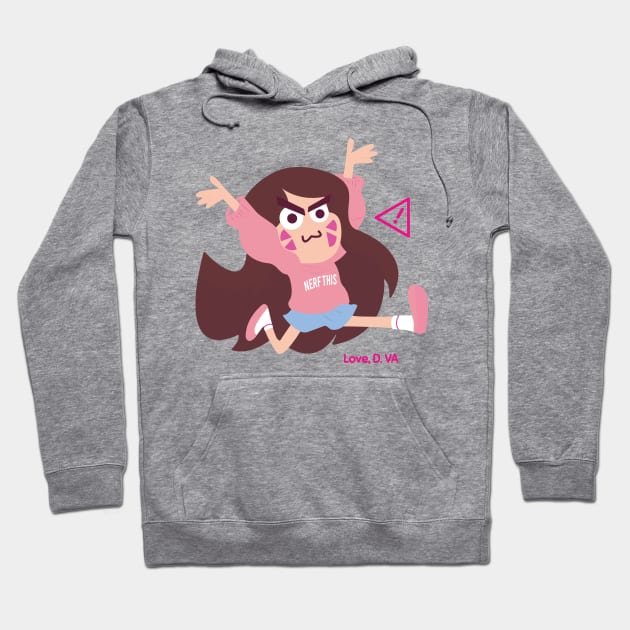 Nerf This Hoodie by Nadia D